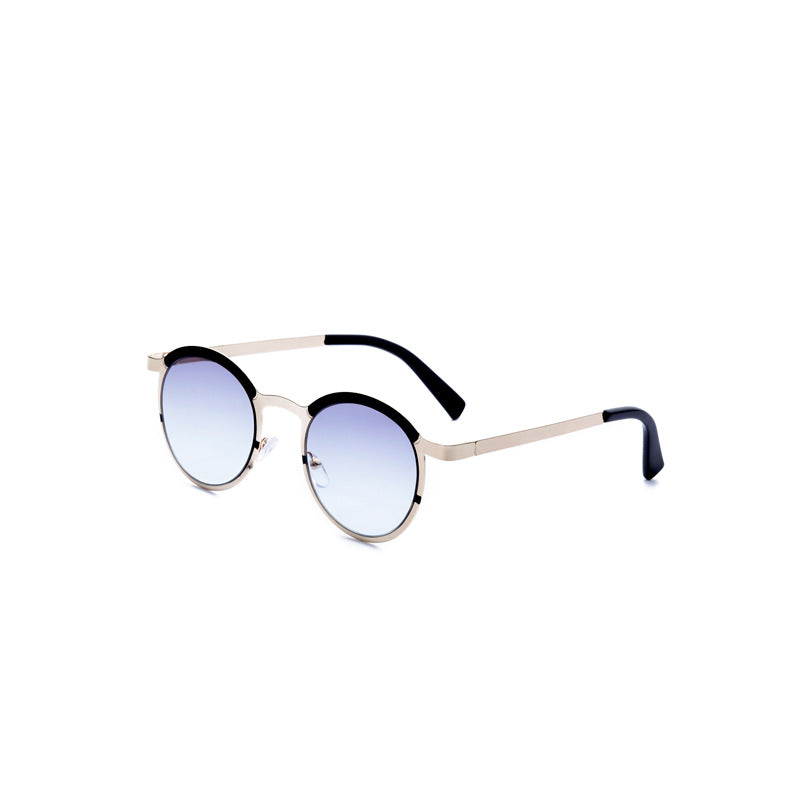 Wholesale Stainless Steel Color Matching PC Sunglasses